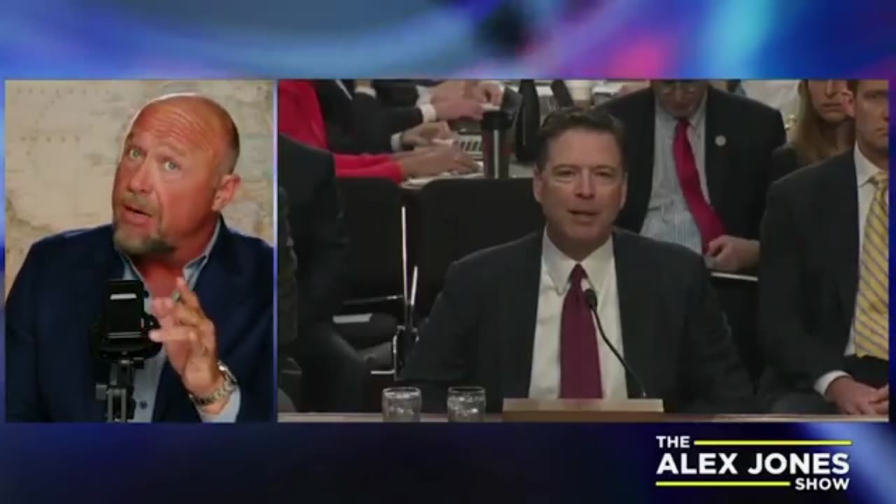 James Comey Taken Into Custody Of Secret Service - Alex Jones said this is it