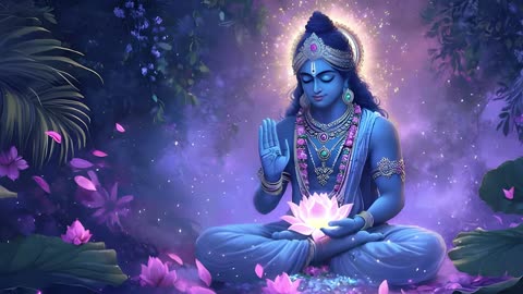 meditation lord vishnu | meditation with avatar vishnu #music #meditation #lord