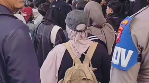 The demonstration led to the Indonesian government's severe policies