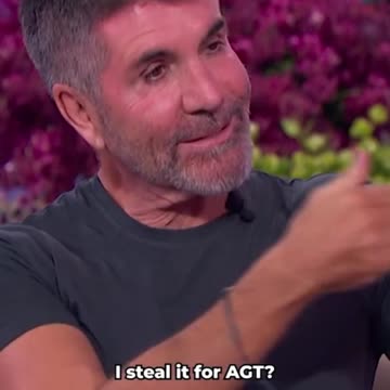 Simon Cowell admits he 'loved' the spirit tunnel