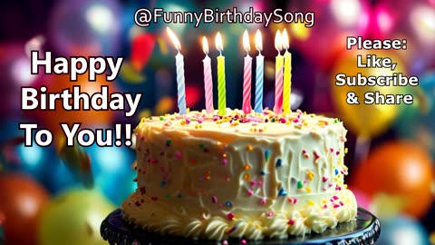 Happy Birthday To You (Strat B Version 2) | Wild Electric Guitar Birthday Tribute!