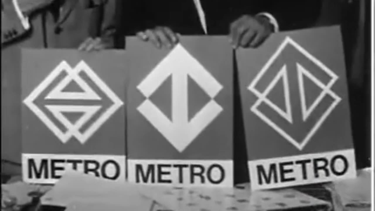 A escolha da Logomarca do Metro da Cidade de São Paulo em 1968
