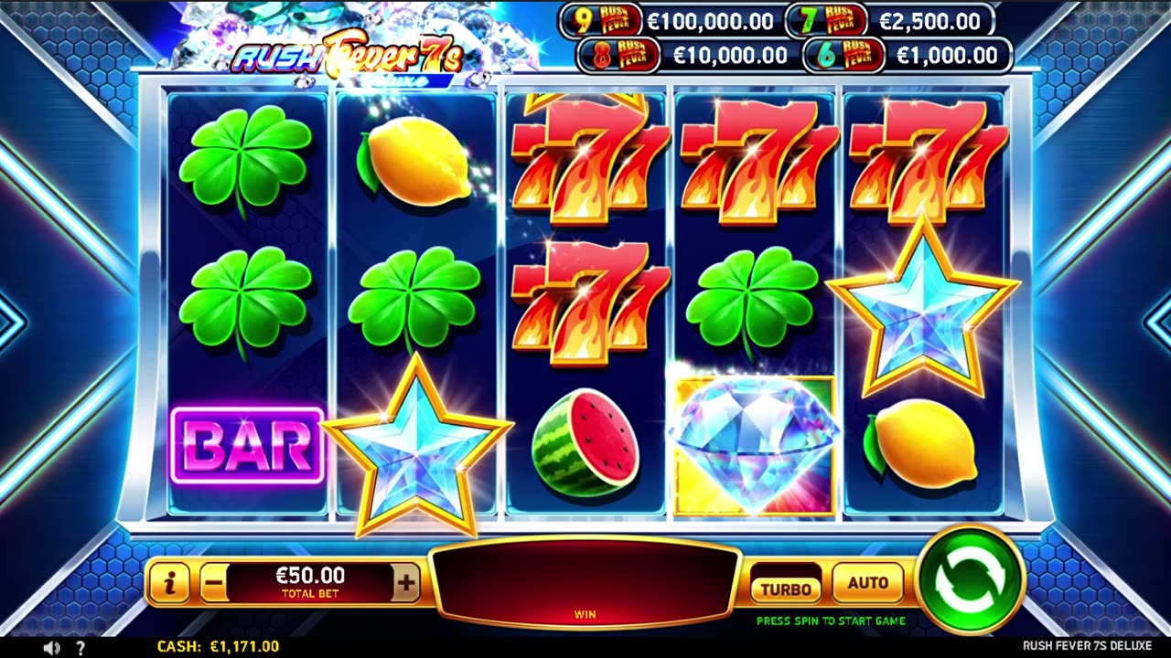 Rush Fever 7s Deluxe 2 Big Wins