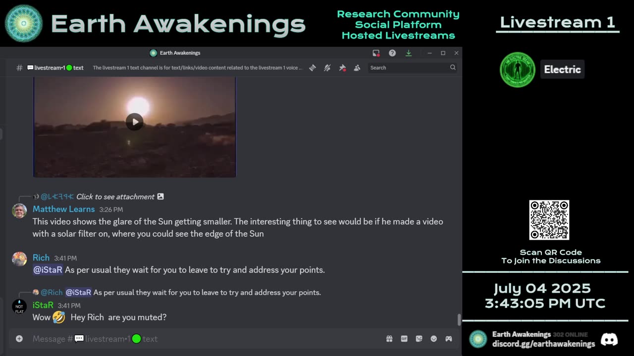 Earth Awakenings - Livestream 1 - #3273