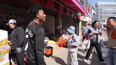 the adventure of Ishowspeed to the north korean border