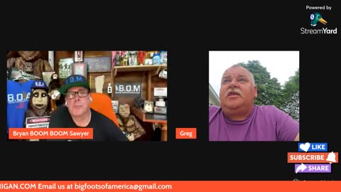 The Bigfoots of America Show: Episode #23 with Greg Smith