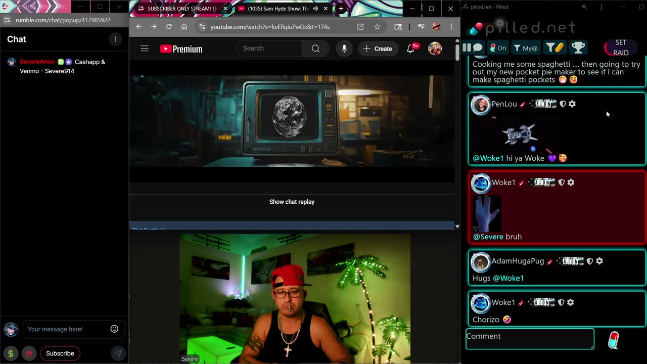 SUBSCRIBER ONLY STREAM! THE SAM HYDE/DAVID WEISS FLAT EARTH SPECIAL! 🤔🌎