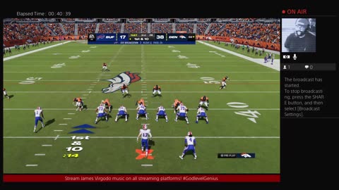 Broncos Start Hot, Go Cold Late | Bills Advance After OT Drama in Madden Playoffs