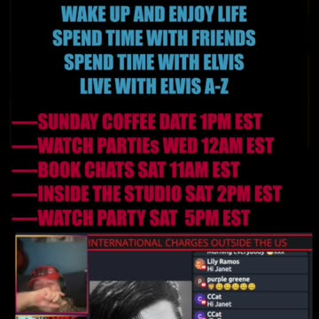 ELVIS A-Z LIVE STREAMS PROMO