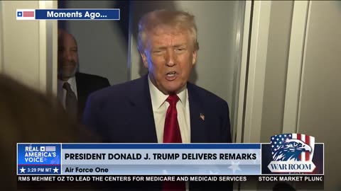 TRUMP IS ASKED ABOUT SIGNALGATE