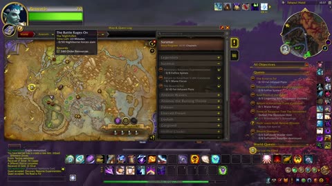wowcraft in 2025 p50 - troll priest shadow spec looking for ancient mana in suramar for nightfallen