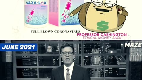Watch Stephen Colbert flip-flop from Pharma Skeptic to Pharma Shill in mere 11 months