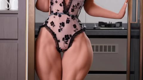Wellness Athlete Muscular Sex Doll Geraldine 165cm 