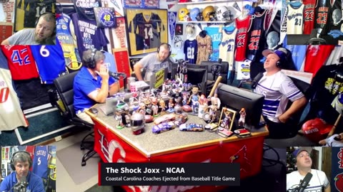 NCAA - Coastal Carolina Coaches Ejected in Baseball Title Game - The Shock Joxx 6/28/25