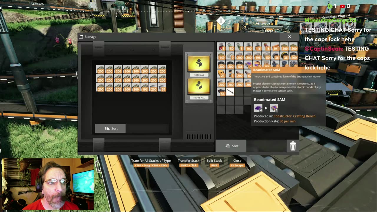 Satisfactory Building a skyway