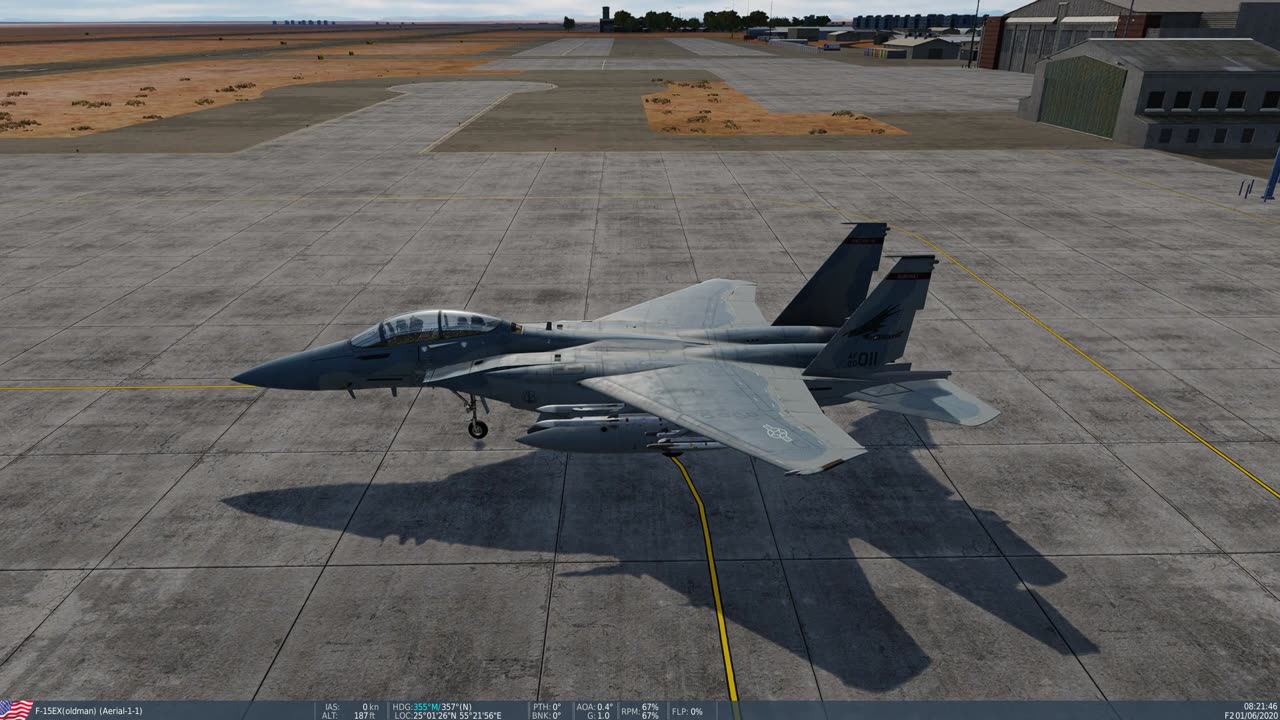 F-15EXs Post CAP landing