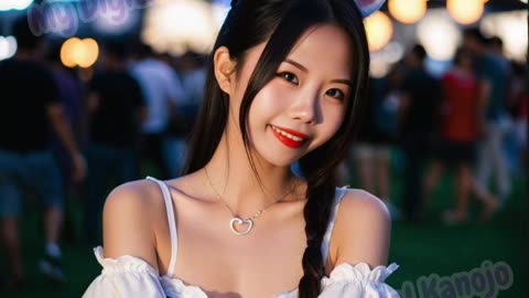 [4k AI Beauty] Cosplay Date with Yi Yi | 你喜欢Cosplay吗 儀儀 ❤️