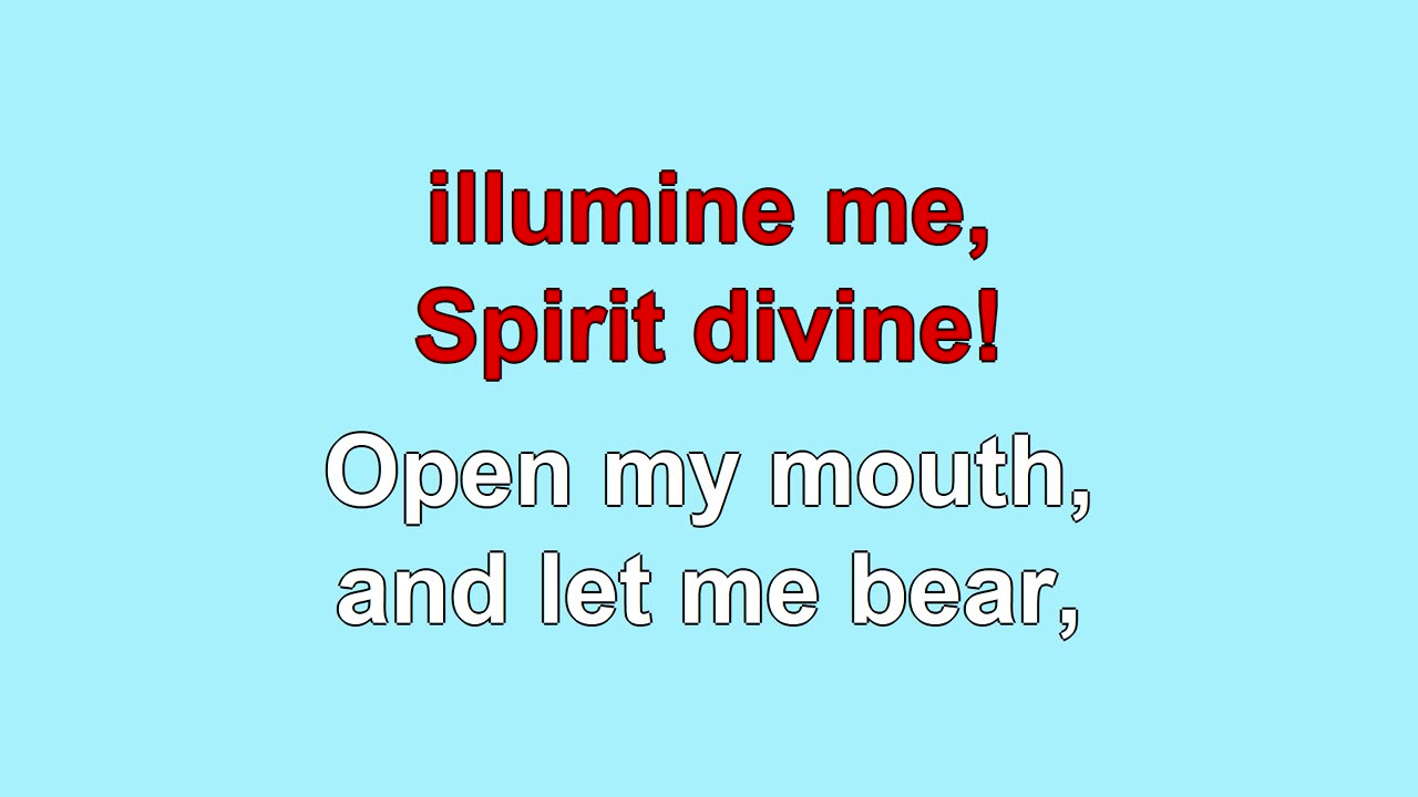 Open My Eyes 3 Verses