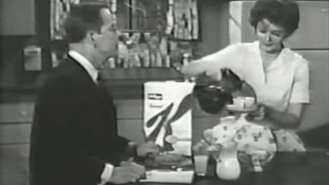 Commercial - Kellogg's Special K Cereal w Harry Morgan & Cara Williams (1961)
