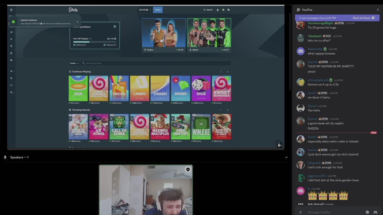 bossmanjack called himself retarded as he loses it all on stake