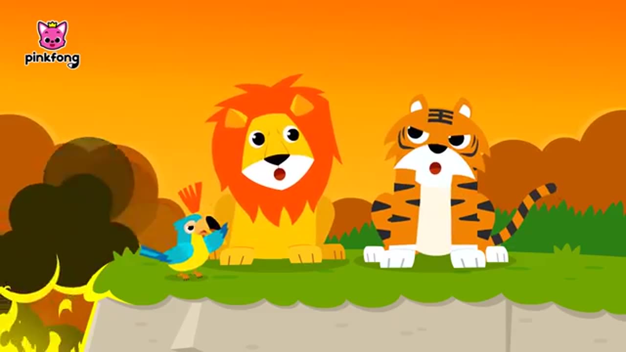 King of the Animals | Storytime with Pinkfong and Animal Friends | Cartoon