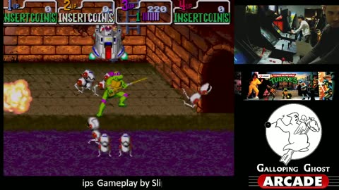 TMNT Arcade World Record, 596 points by Brad Slips Vitale