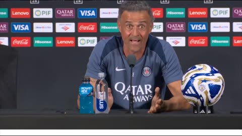 Luis Enrique's explanations for his incident with Joao Pedro