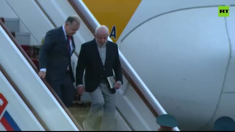 Brazil's da Silva lands in Moscow ahead of Victory Day parade on May 9th (Check Description)
