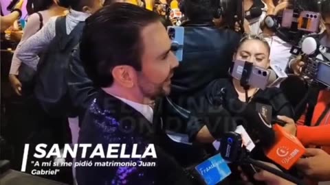 SANTAELLA CONFIESA: "¡A mí SÍ me pidió matrimonio Juan Gabriel y me dio anillo!"