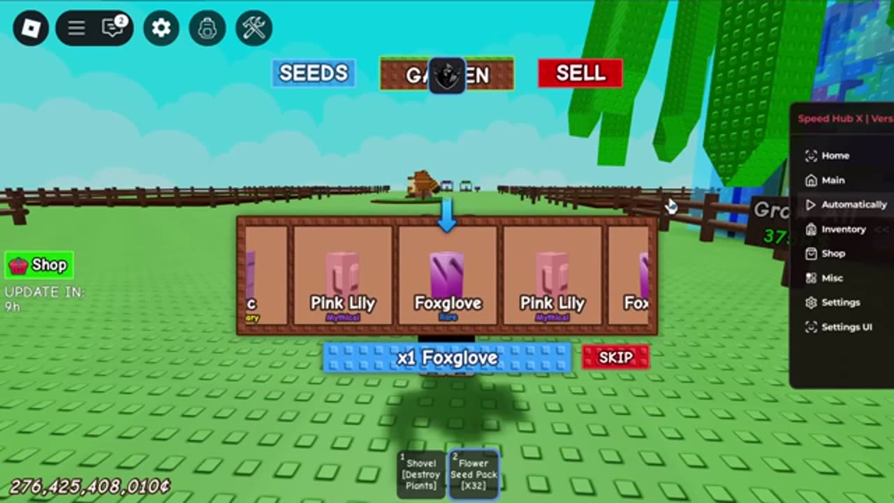 Grow Garden Script Get All Bees