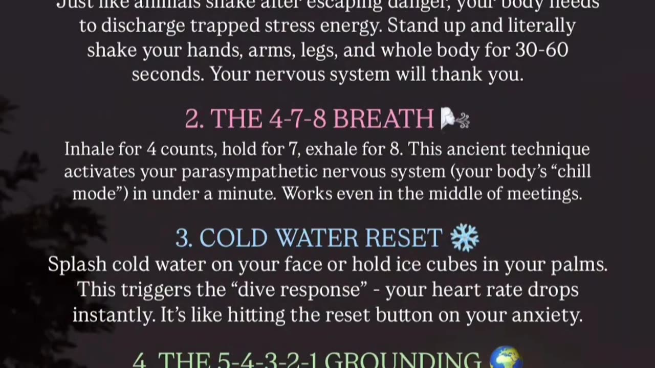 Got Anxiety? Let's release it naturally with Eden's LivingTV