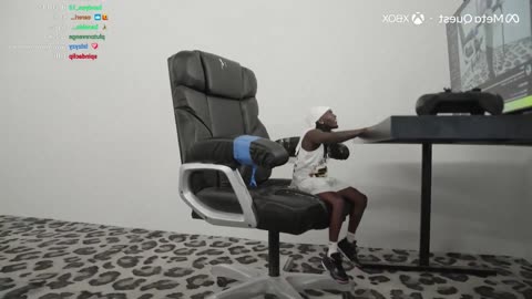 Kai Cenat showed off his supersized streaming setup