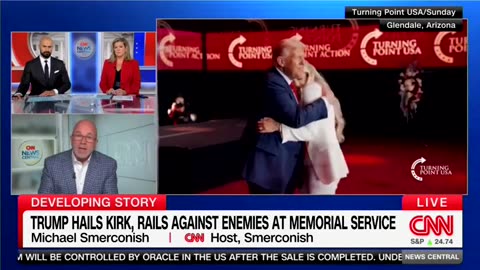 'Rose To The Occasion': CNN's Michael Smerconish Lauds Erika Kirk's Powerful Memorial Speechn