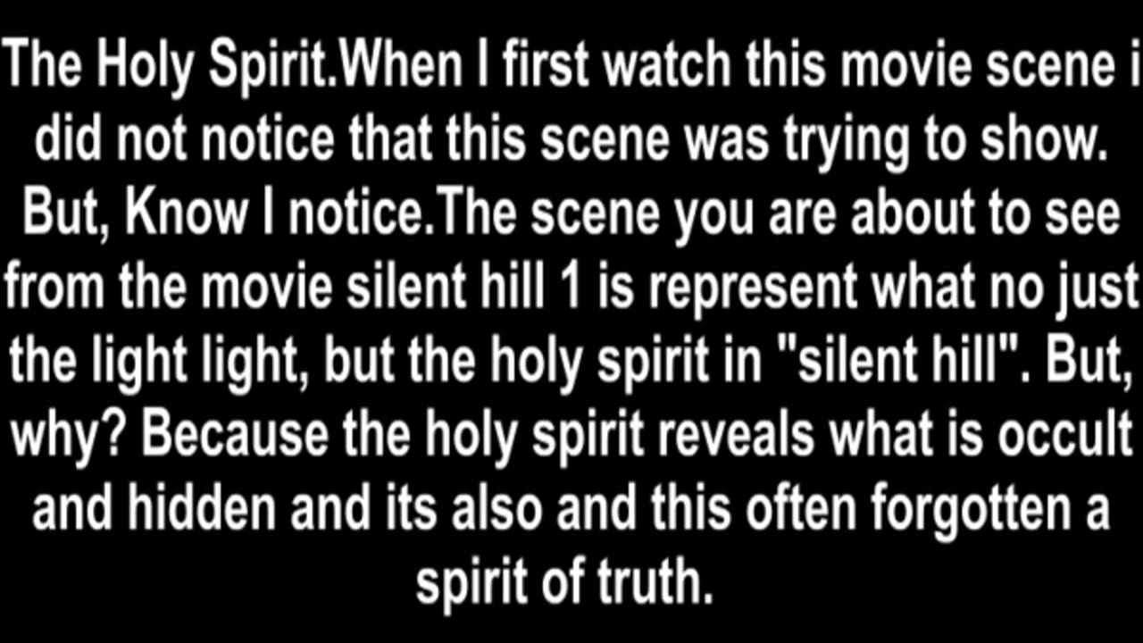 03.19.The Holy Spirit in Silent Hill