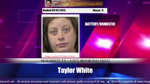 Mugshot TV - Live Arrest Booking Video Stream
