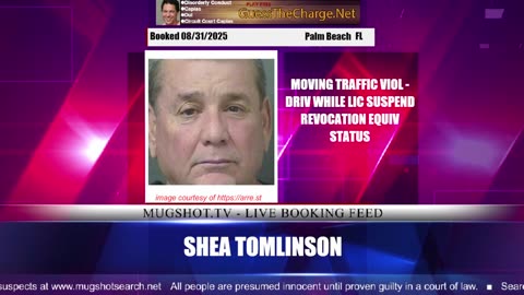 Mugshot TV - Live Arrest Booking Video Stream