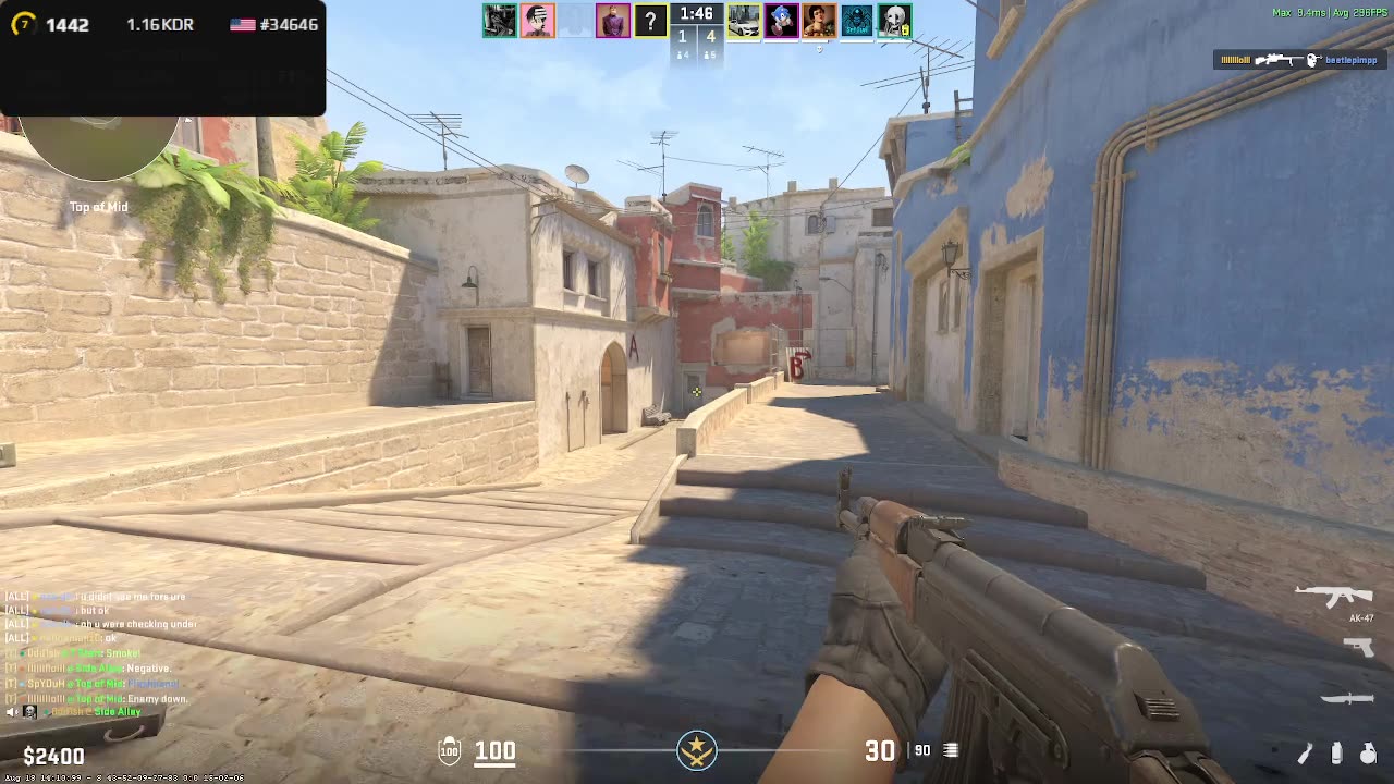 Faceit LVL 7 grind