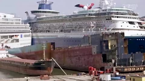 HOW RICH NATIONS DISPOSE OF OLD CRUISE SHIPS AND OIL TANKERS