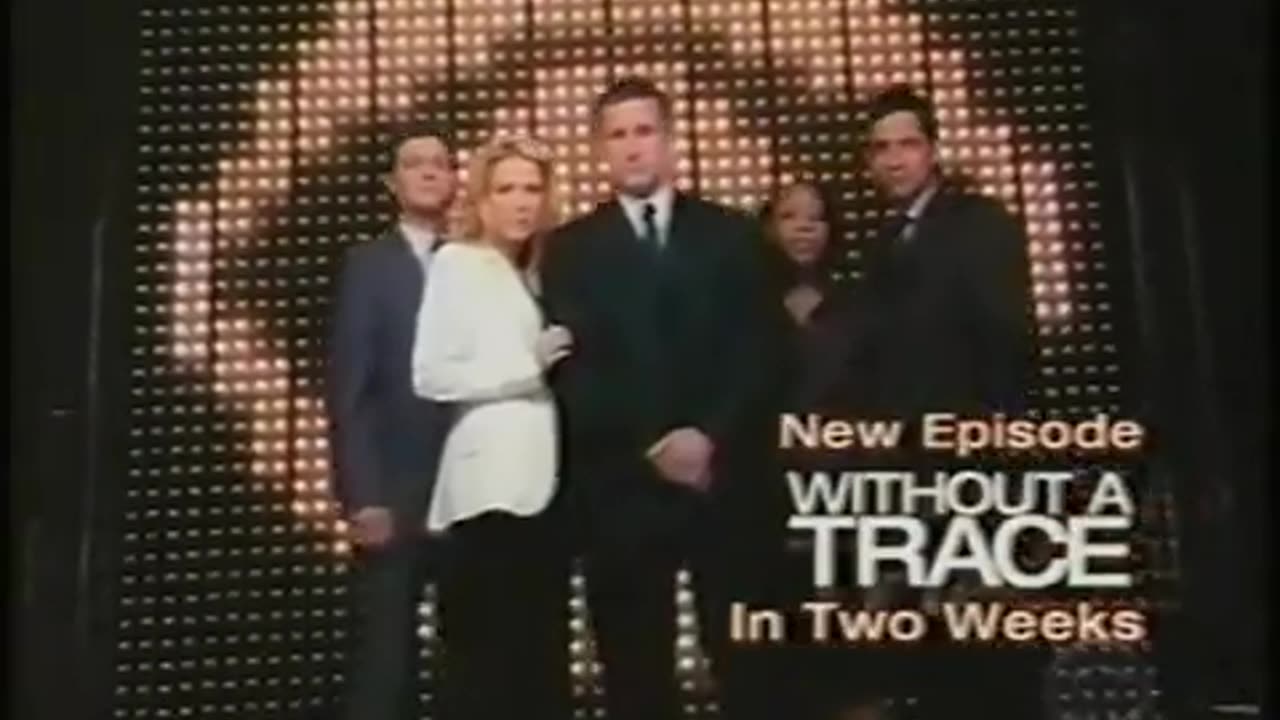 September 23, 2004 - 'Without a Trace' Promo