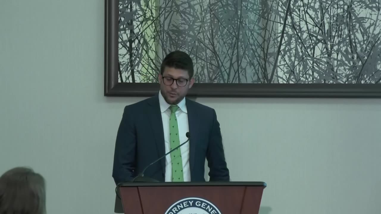 Attorney General James Uthmeier Keynotes the 2025 OAG Consumer Protection Conference in Orlando.