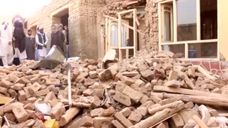 Afghans dig through rubble after deadly quake strikes country's north