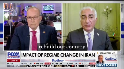 As soon as the current regime is gone, we will rebuild Iran and we will Make Iran Great Again.