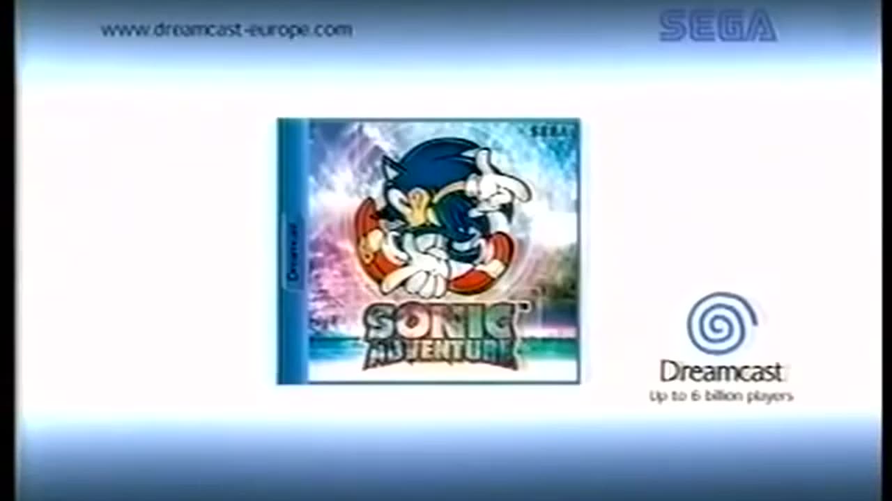 Sonic Adventure Dreamcast AD - 1999