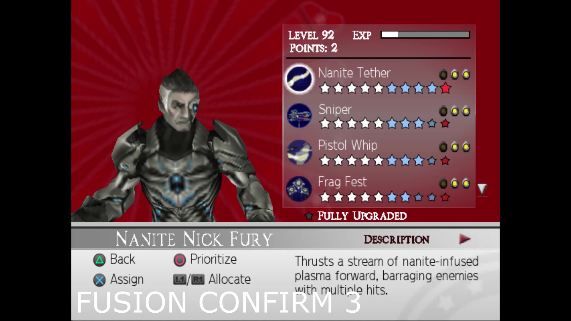 Ultimate Alliance 2 Nanite Nick Fury Voicelines