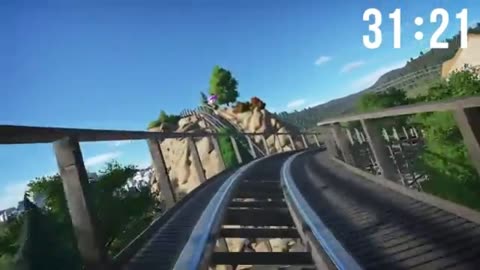 Scary Roller Coaster in the Dark 37
