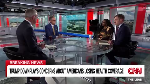 Trump downplays concerns about Americans losing health coverage