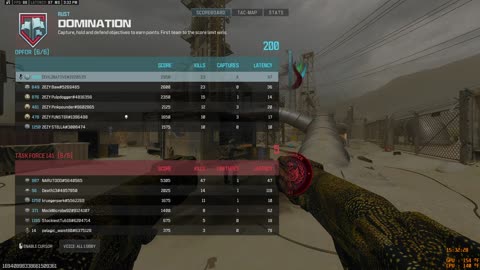Wiped the floor with the enemy team...