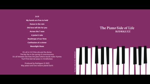 RODRIGUEZ - The Piano Side of Life - Complete Album 2025