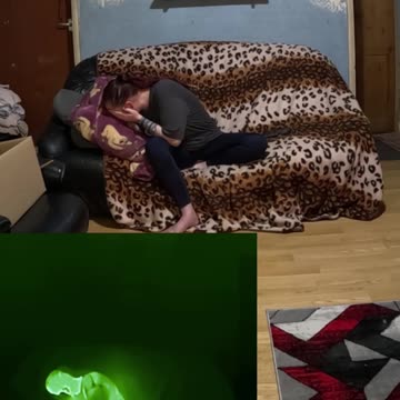 Christmas Smacker! Thermal Camera Captures Tormenting Entity