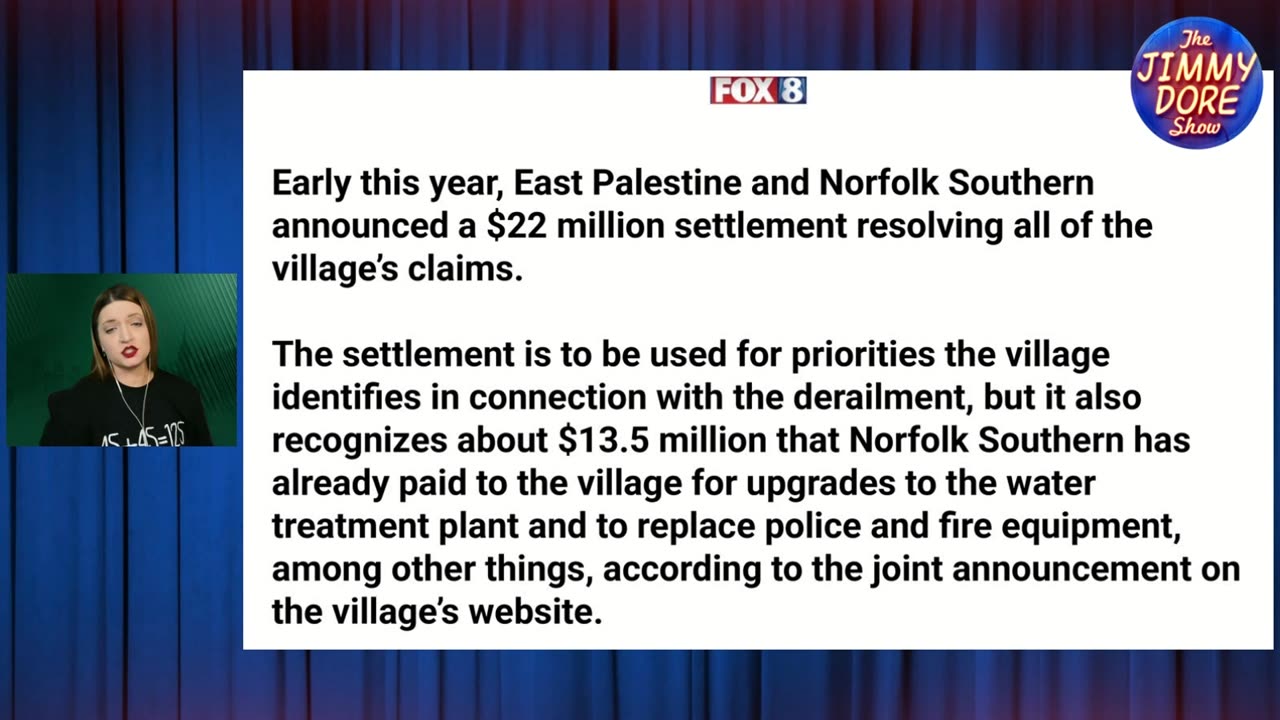 Norfolk Southern manipulates East Palestine soil testing data by FOX8▮The Jimmy Dore Show